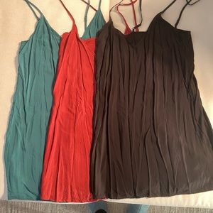 Free People 3 Slips size-XS